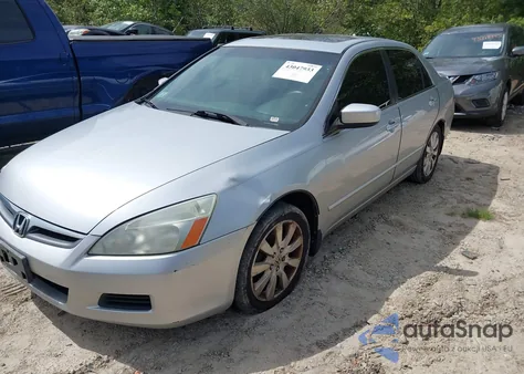 2007 Honda Accord 3.0 Ex из США, поврежденный, VIN 1HGCM66897A010503